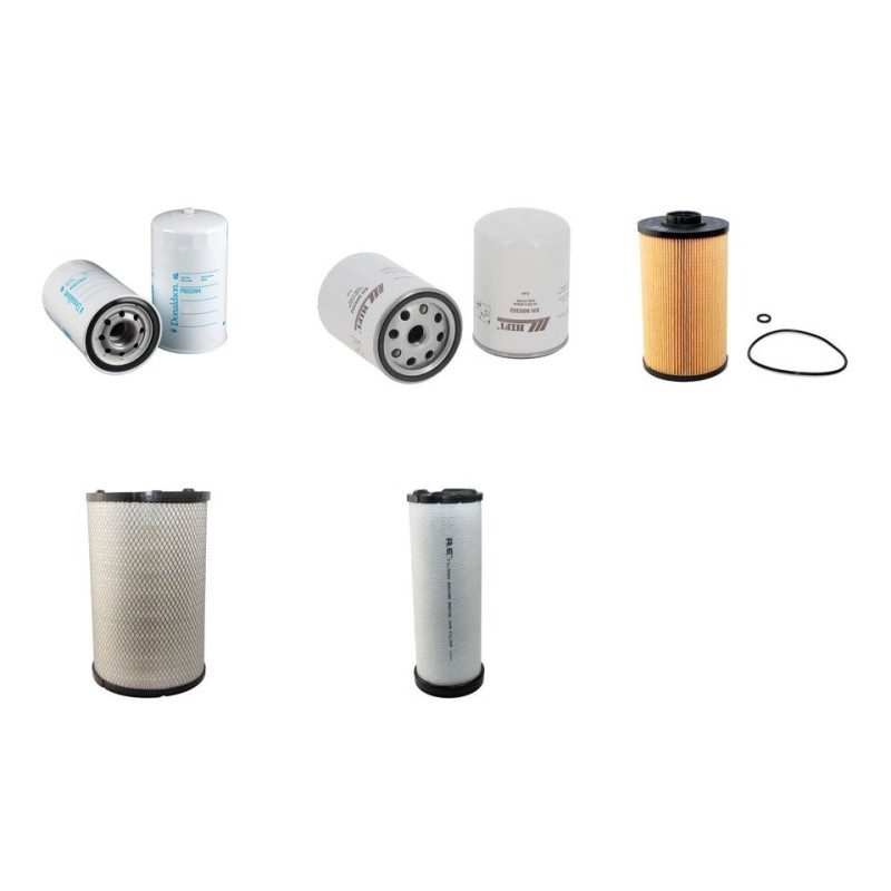 Filter kit for Kobelco Bagger SK200-8 YN12-56001- with Hino J05E-TA Engine