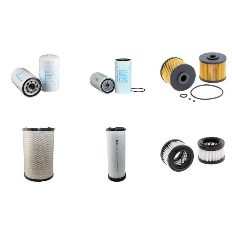 Filter kit for Kobelco Bagger SK210LC9 with Hino J05E-TJ Engine