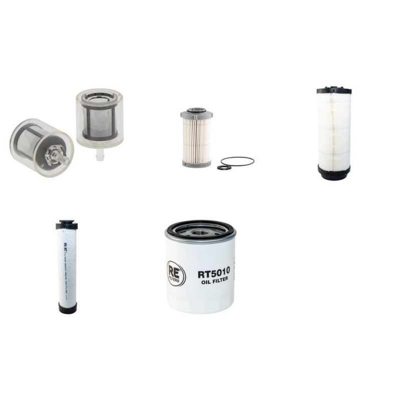 Filter kit suitable for CAT 239D with CAT C2.2 Engine Serial No BL9