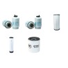 Filter kit suitable for CAT 232 with Perkins Engine Air Oil Fuel Filters
