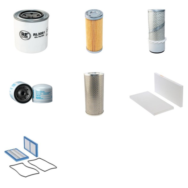 Filter Kit for Komatsu PC30-1, PC30-2, PC30-3 
