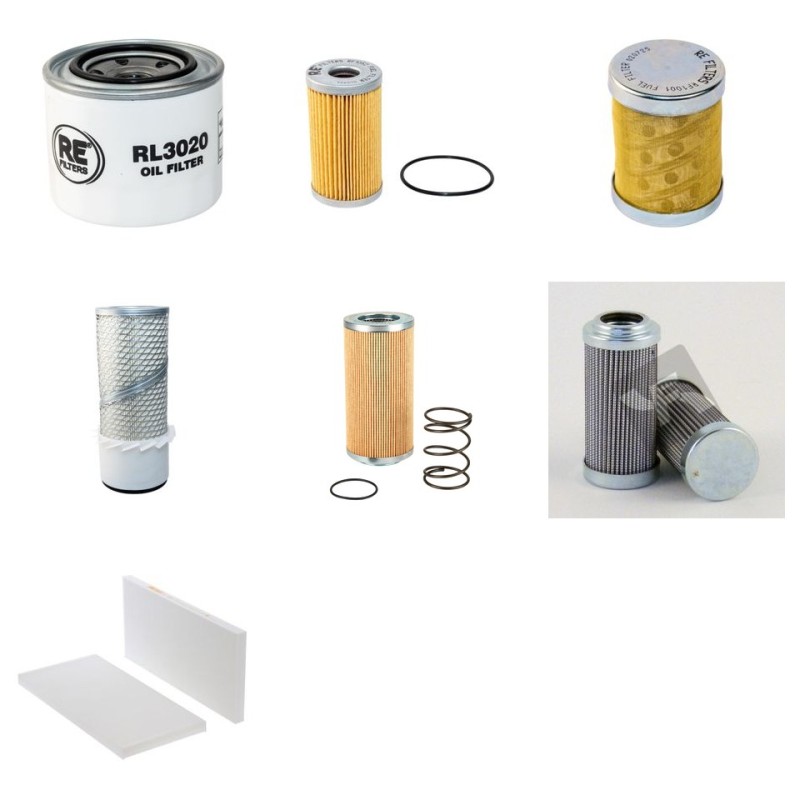 Filter Kit for Komatsu PC40-6F with Yanmar Engine