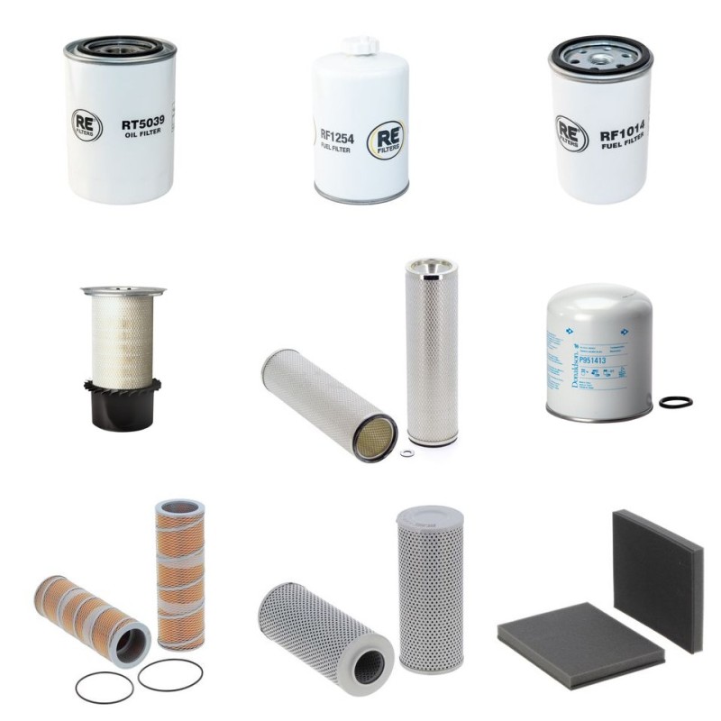 Filter Kit for Komatsu PC210-6 with Cummins Engine