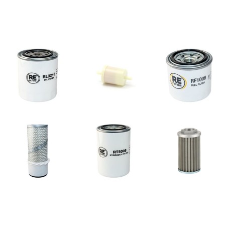Filter Kit for Kubota KH 66 with Kubota D1402 Engine