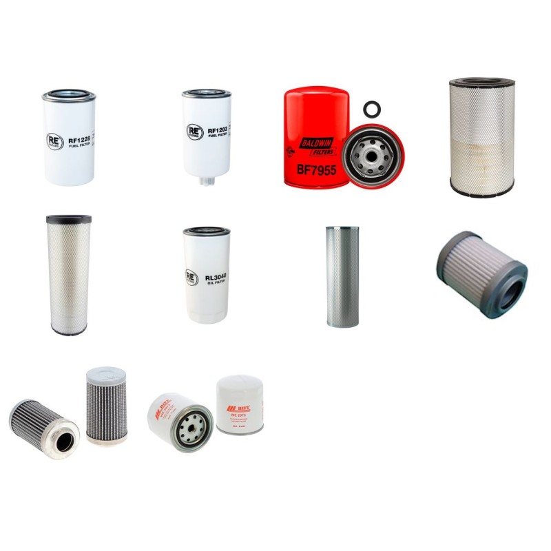 LIEBHERR R 954 B LITRONIC Filter Service Kit   SN  9642-