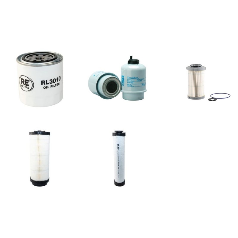 Filter kit suitable for CAT 305.5 E2 CR with CAT C2.4 Engine Air Oil Fuel