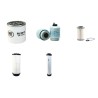 Filter kit suitable for CAT 305.5 E2 CR with CAT C2.4 Engine Air Oil Fuel