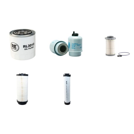 Filter kit suitable for CAT 305E2 with CAT C2.4 Engine Air Oil Fuel Filters