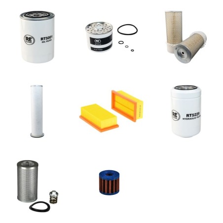 Filter kit for Merlo P28.7EVT with Perkins Engine