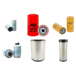 Filter kit suitable for CAT 320BN/BS with CAT 3116T Engine Serial No 6DN/8FN/7JR/6LW Air Oil Fuel Filters