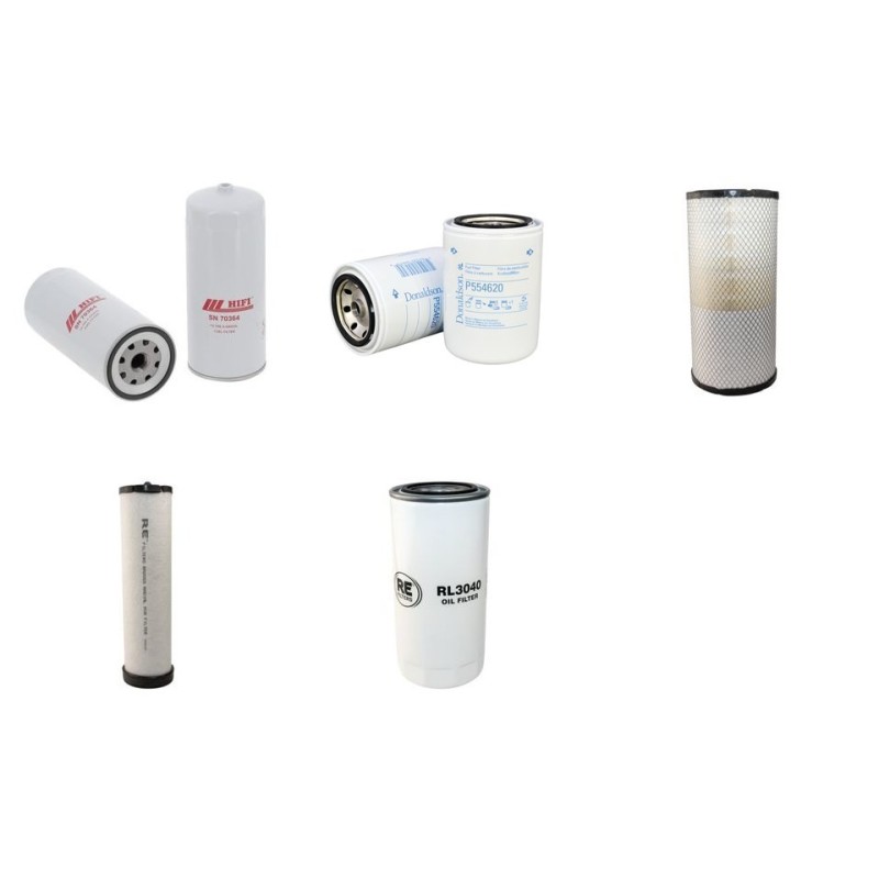 Filter kit for Merlo ROTO 45.21 Air Oil Fuel Filters with Deutz TCD 2012L04 V2 Engine Year 2013-