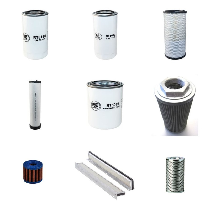 Filter kit for Merlo ROTO 60.24MCSS with Iveco Engine
