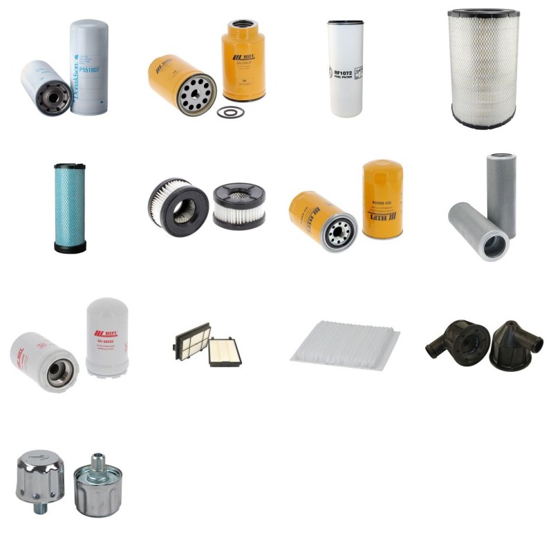 Filter kit suitable for CAT 328D-LCR with CAT Engine Serial No SWF1-