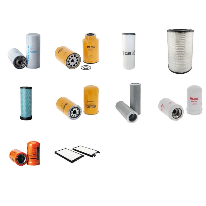 Filter kit suitable for CAT 328D-LCR with CAT Engine YR 2009-
