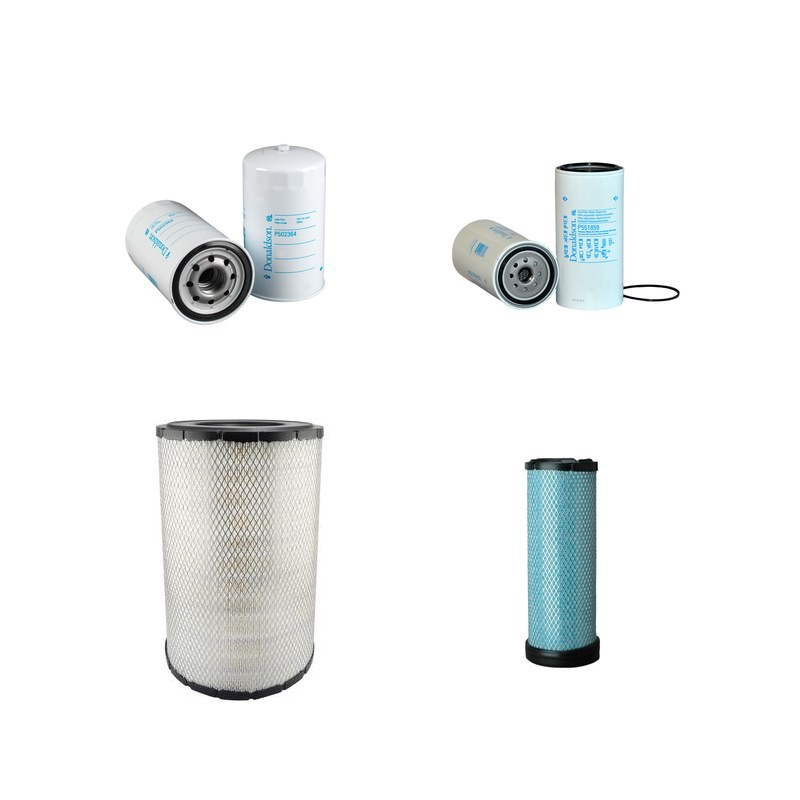 Filter kit for New Holland E385C Air Oil Fuel Filters with HINO JO 8E-UV Engine Year 2011- TIER IV