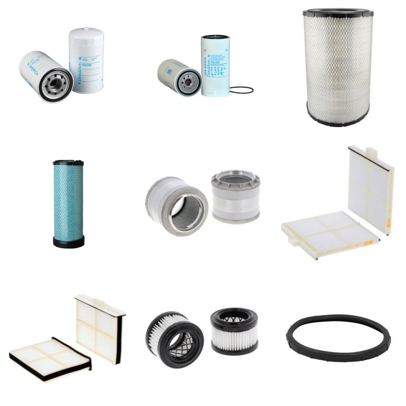 Filter kit for New Holland E385C with HINO JO 8E-UV Engine Year 2011- TIER IV