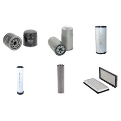 Filter kit for New Holland W60BTC with CNH F5C E9454G TIER 3A Engine Year 2008-