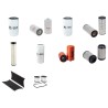 Filter kit for New Holland W190B with CNH 667TA/EBD Engine