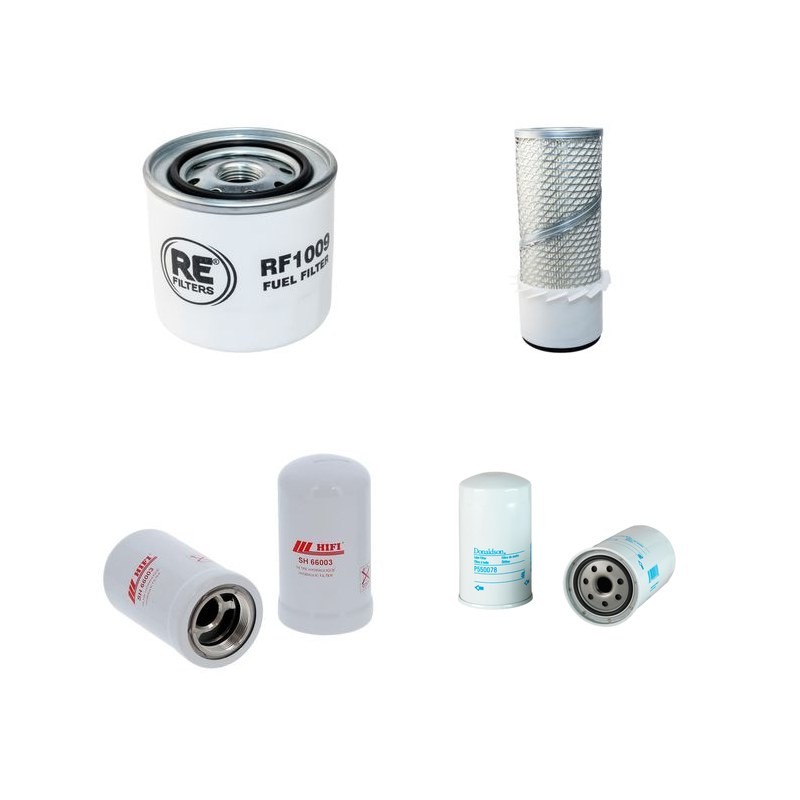 Hanix RT400 Filter Service Kit w/Isuzu Engine