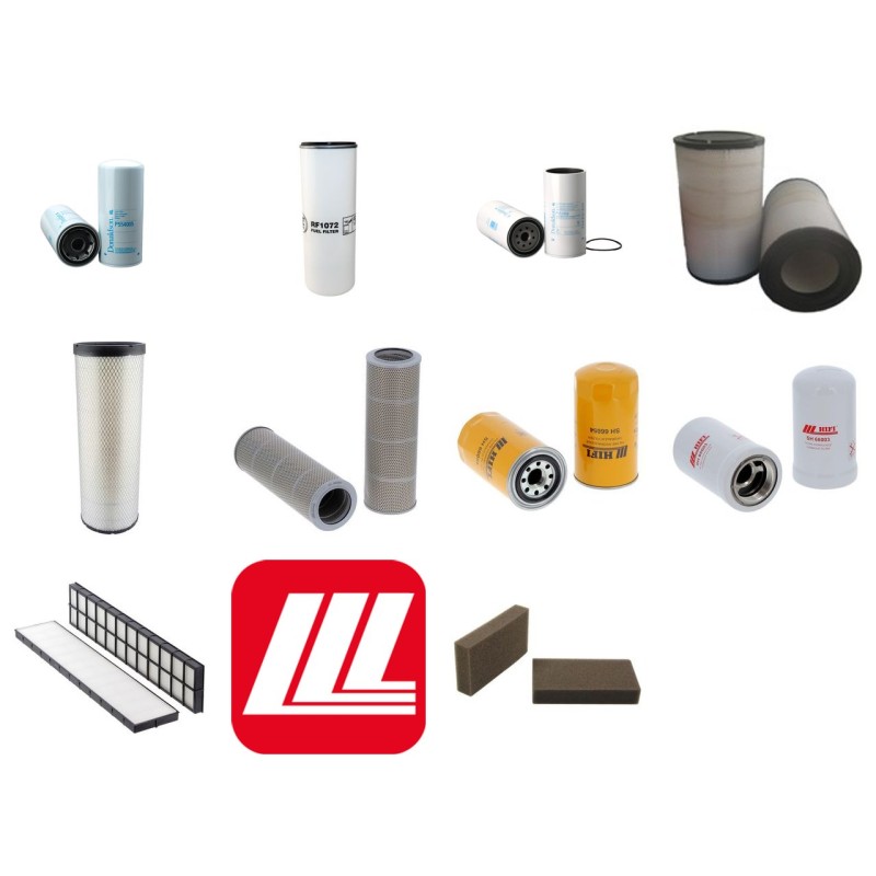Filter kit suitable for CAT 345B II LME with CAT Engine