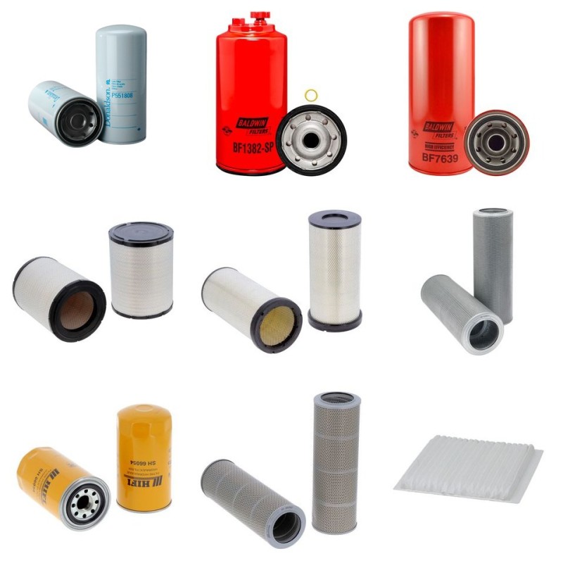 Filter kit suitable for CAT 345D with CAT C13 Engine Serial No RGG-