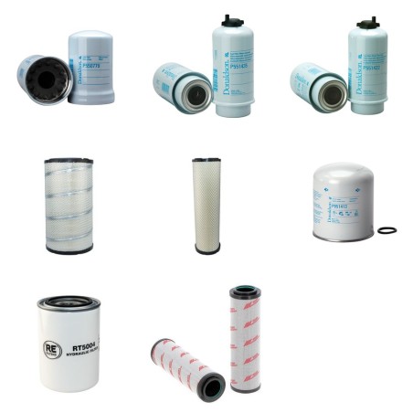 RUBBLE MASTER RM 100 Filter Service Kit w/John Deere Tier Iii Eng.