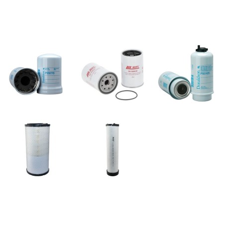 SDMO J 110 Filter Service Kit w/John Deere 4045Hf120 Eng.