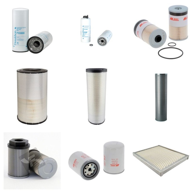 Filter Kit for Terex TA45 with Cummins QSM11 Engine