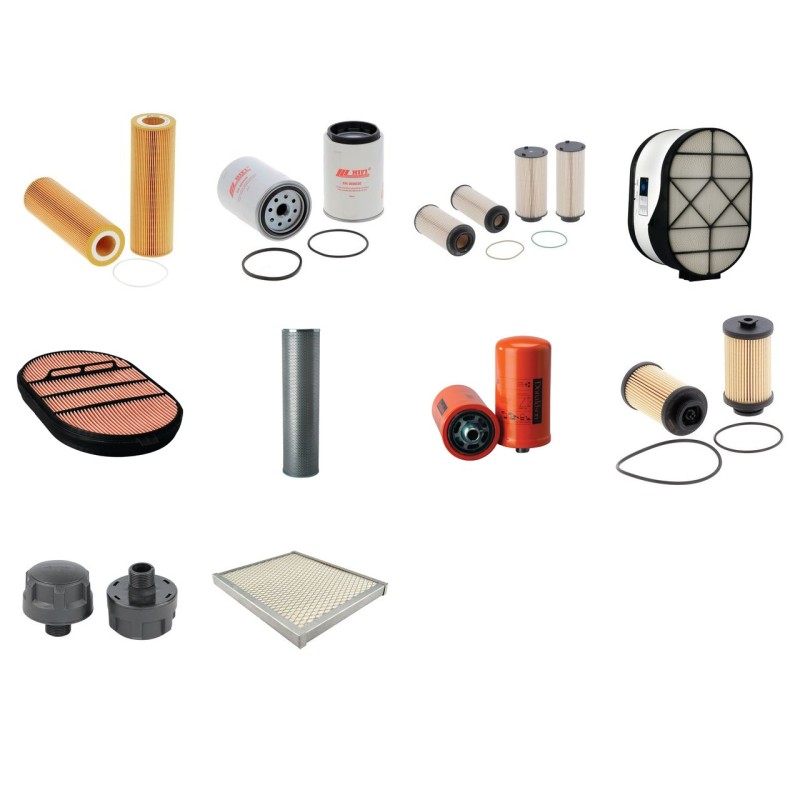 Filter Kit for Terex TA300 with Scania DC9XTI Engine YR 2009-
