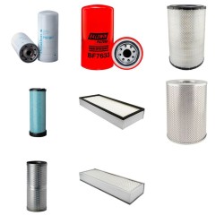 Filter kit suitable for CAT 615CII with CAT 6NC1- Engine