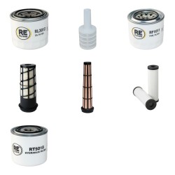 Thwaites Mach 580 Filter Service Kit with Yanmar 3TNW88-XWA2