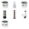 Filter Kit for Thwaites Mach 580 with Yanmar 3TNW88-XWA2 engine YR 2011-