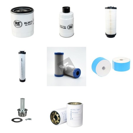 VOGELE SUPER 700 Filter Service Kit w/Deutz BF3M2011 Eng.