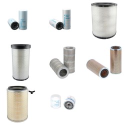 Filter kit suitable for CAT 826C with CAT Engine Serial No 87X1-