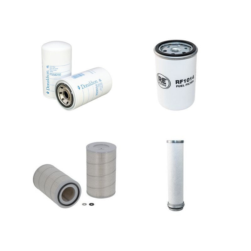 Filter Kit for Volvo 4400 Filter Service Kit Air Oil Fuel Filters with Volvo TD 42 engine