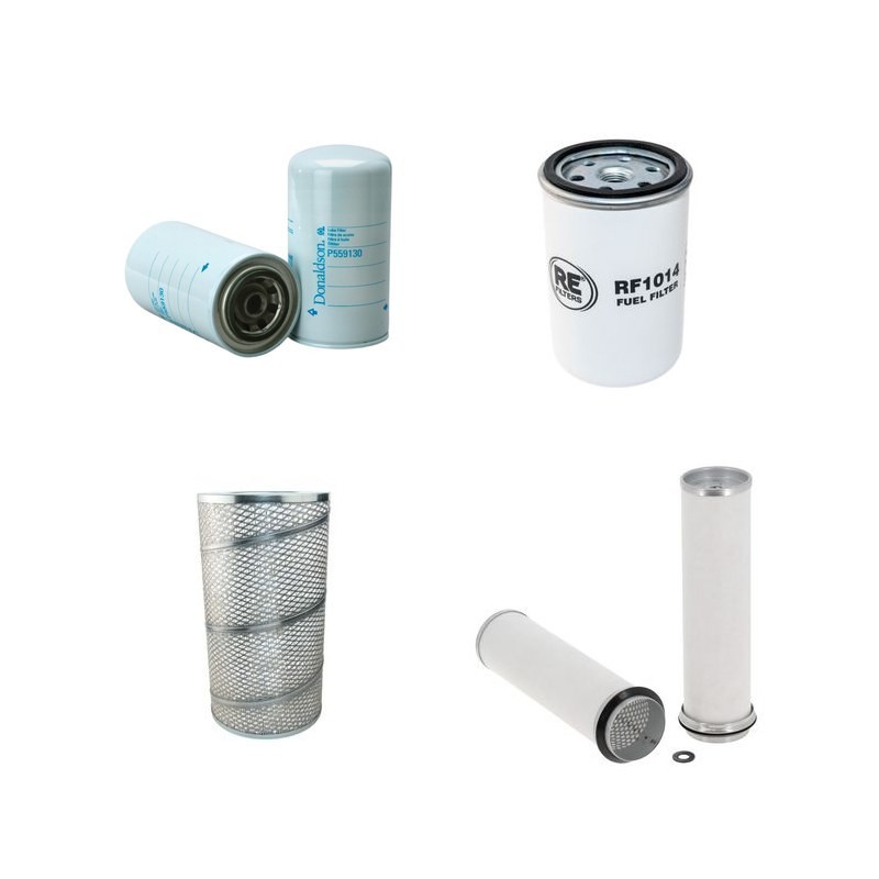 Filter Kit for Volvo L 70 Filter Service Kit Air Oil Fuel Filters with Volvo TD 45B engine