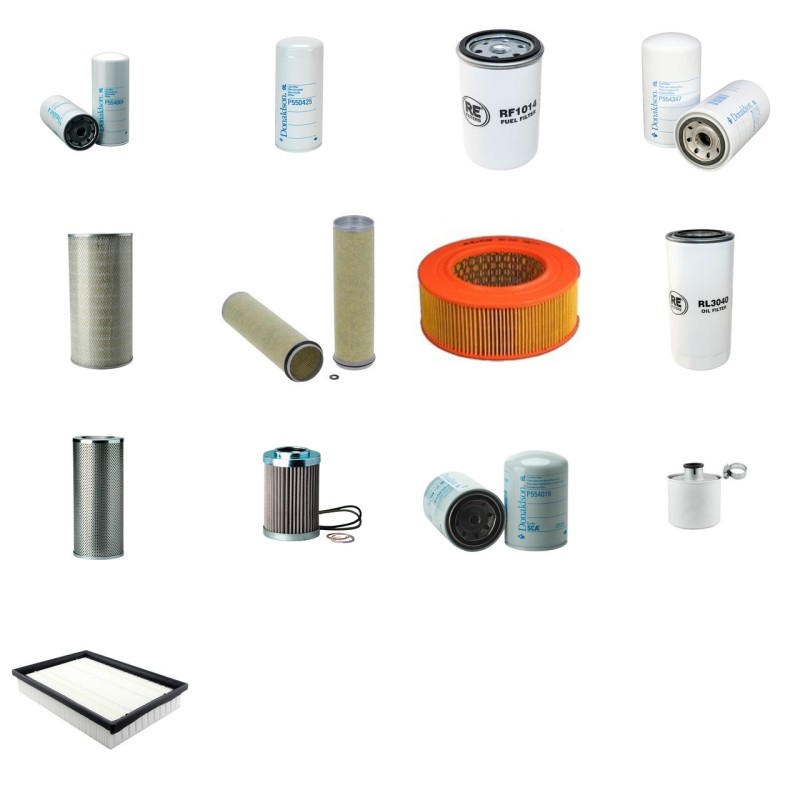 Filter Kit for Volvo A 25C Filter Service Kit with Volvo TD 73KCE/KCH engine