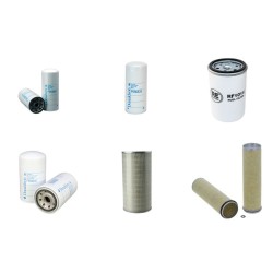 Volvo A25C Filter Service Kit Air Oil Fuel Filters with