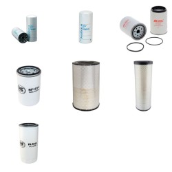 Filter Kit for Volvo A 30C Filter Service Kit Air Oil Fuel Filters with Volvo TD103KBE/6T engine