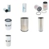 Filter Kit for Volvo A 30C Filter Service Kit Air Oil Fuel Filters with Volvo TD103KBE/6T engine