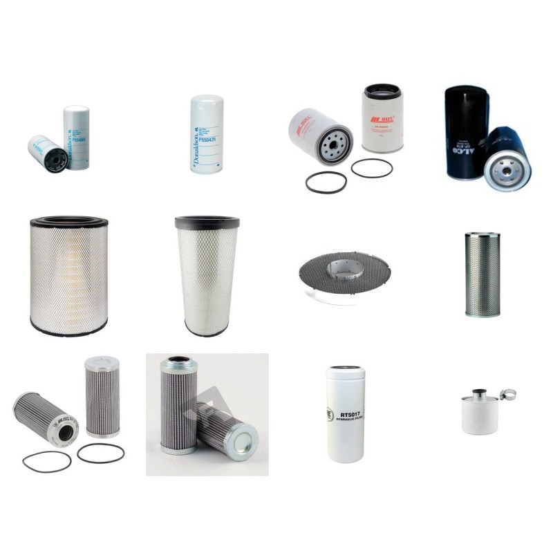 Filter Kit for Volvo A 40D Filter Service Kit  Serial No -10950
