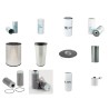 Filter Kit for Volvo A 40D Filter Service Kit  Serial No  12001-