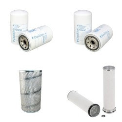 Filter Kit for Volvo DR 860T/ TL Filter Service Kit Air Oil Fuel Filters with Volvo TD50B engine Serial No Fuel Filter -spinon