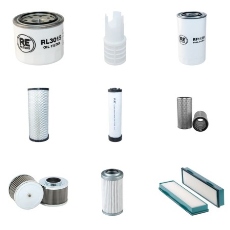 Filter Kit for Volvo EC60C Filter Service Kit Yanmar engine
