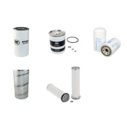 Filter Kit for Volvo EC 130 C Filter Service Kit Air Oil Fuel Filters with Perkins  engine