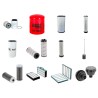 Filter Kit for Volvo EW 140 B Filter Service Kit with Volvo D5D EBE2 engine Serial No RL3040