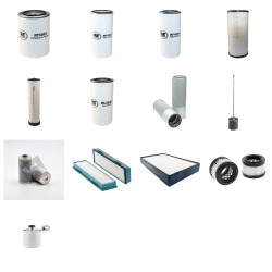 Volvo EW140C Filter Service Kit with Volvo D5E-EAE3 engine