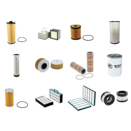 VOLVO EC 160B Filter Service Kit w/Volvo D6D EBE2 Eng.