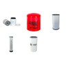 Filter Kit for Volvo EW 160 B Filter Service Kit Air Oil Fuel Filters with Volvo D6D EJE2 engine Serial No  8731099-