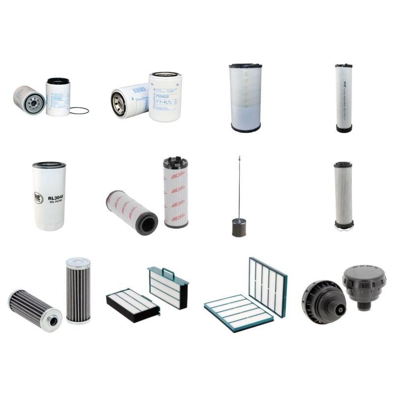 Filter Kit for Volvo EW 160 B Filter Service Kit with Volvo D6D EJE2 engine
